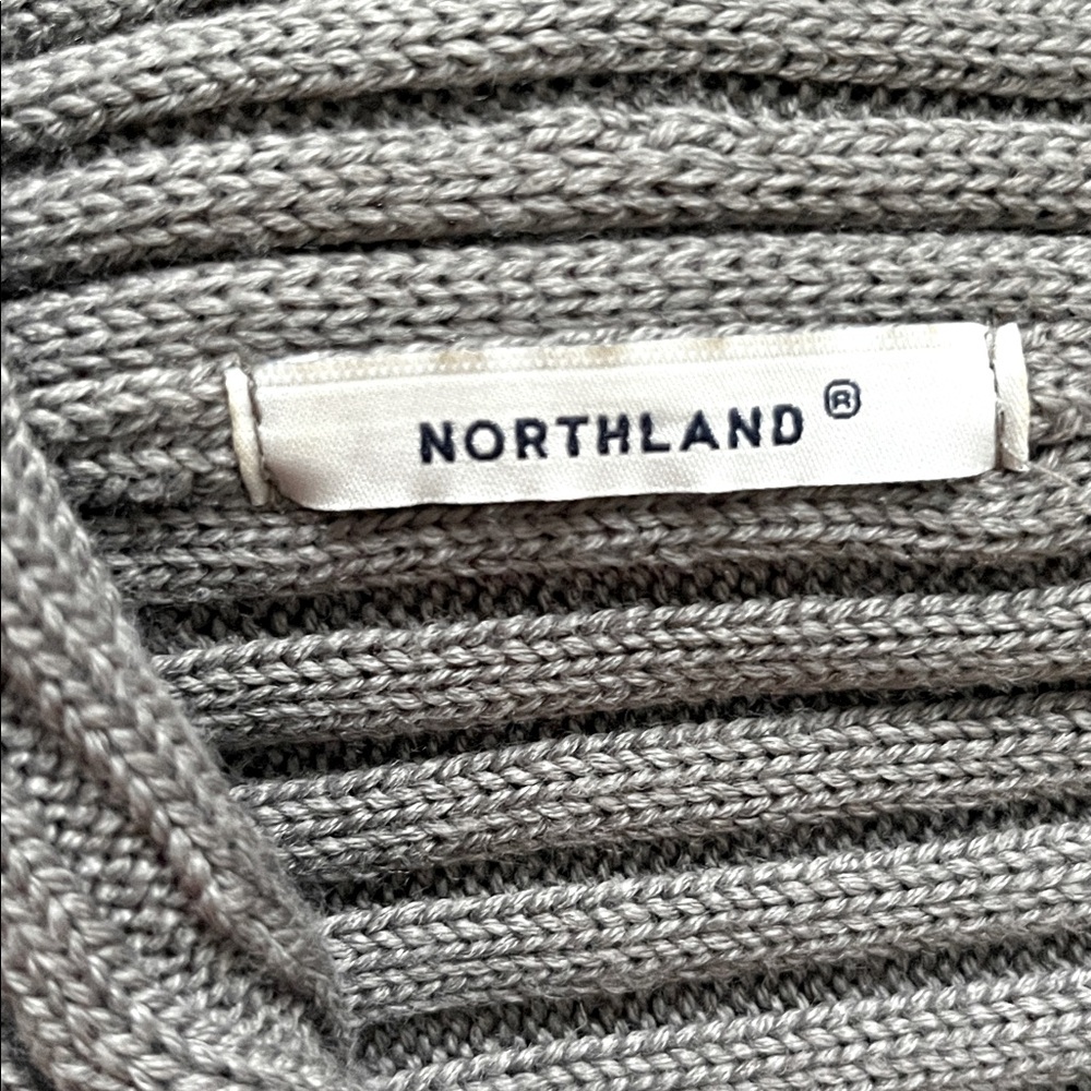 Taupe/ Brown NORTHLAND Ribbed Sweater - Picture 7 of 16